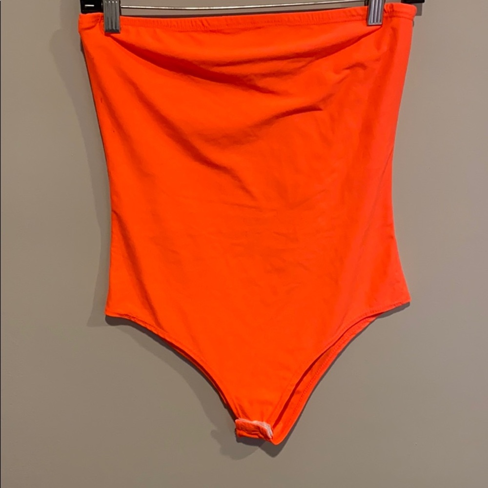 Neon Tube Top bodysuit